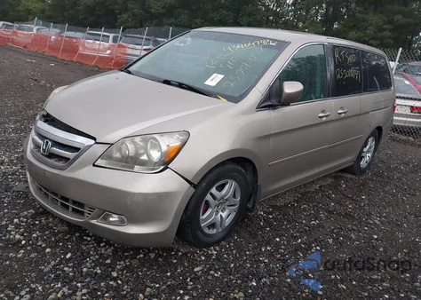 2006 Honda Odyssey Ex z USA, uszkodzony, nr VIN 5FNRL38406B050530